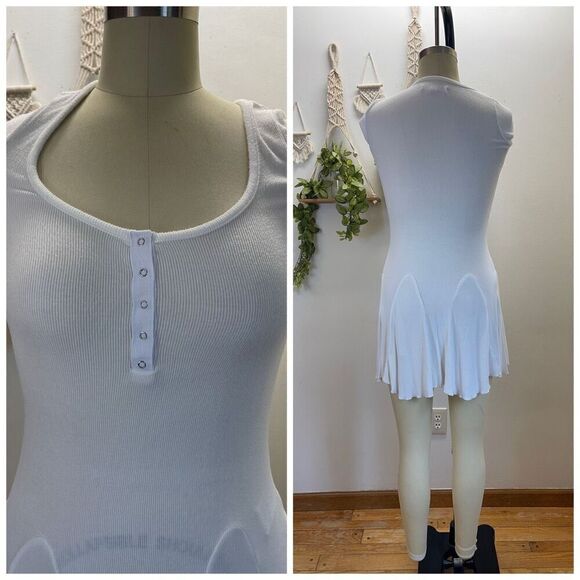 Urban Outfitters White Knit Dress - Picture 4 of 4